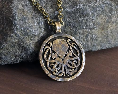 Handcrafted-HP-Lovecraft-Cthulhu-Octopus-Necklace-Pendant-Jewelry-Amulet-Made-Solid-Brass-Casting-Necklace-for-Men-and-Women
