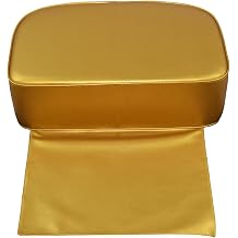 Barber Cushion Spa Heightening Seats for Kids Barber Hair Salon Cutting Styling Equipment, Golden