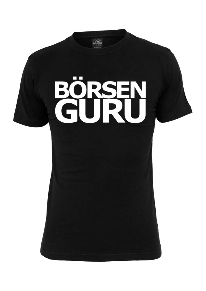 T-shirt Börsenguru homme noir 3XL : style bourse pour en finir avec l'inconfort