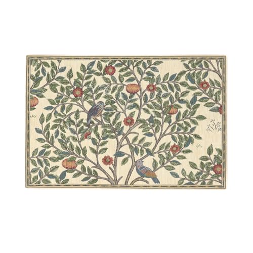 �쓇�D���Z���R�� Morris Design studio �����X�f�U�C���X�^�W�I �}�b�g �P�����X�R�b�g�c���[ �A�C�{���[ 46X71cm FH1711A