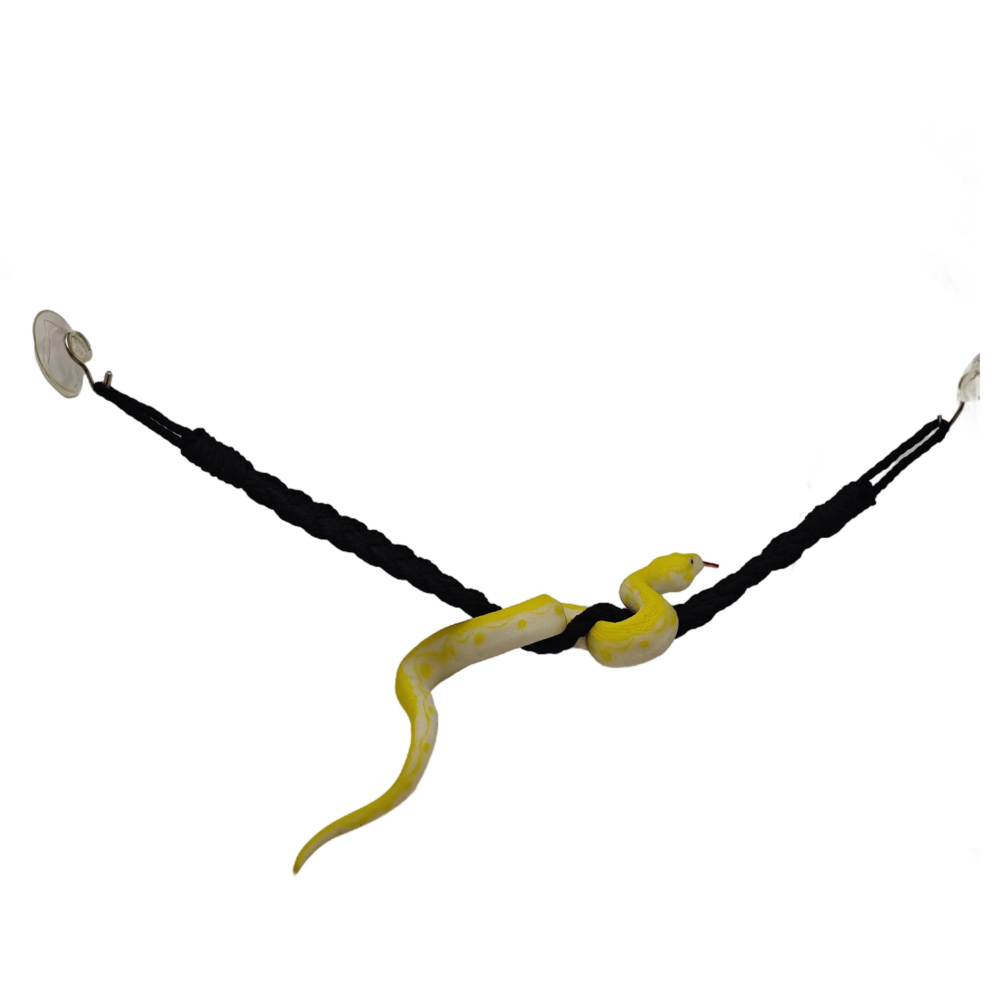 2 Pack Snake Climbing Toys Snakes Enrichment Toys Swing Climbing Rope for Ball Python Corn Snake Reptile Climbing Accessories