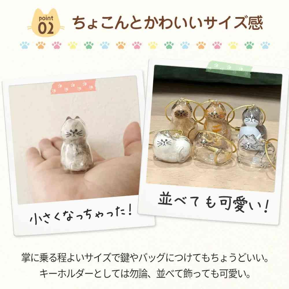 Amazon | ねこけだま 猫毛玉入れ 6個 容器 猫 (三毛, 1, 個) | SORERUN