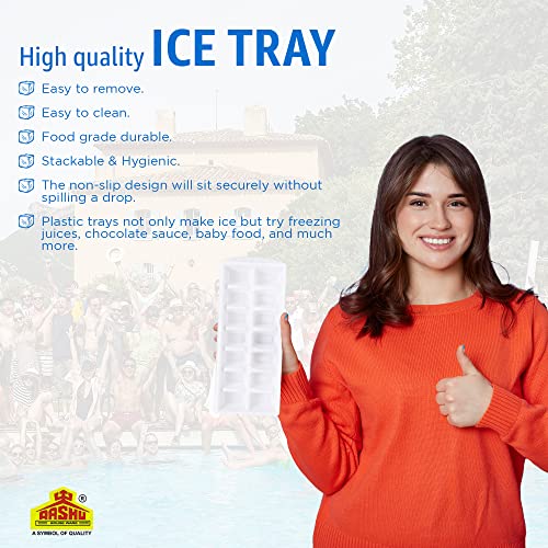 Image of Aashu Ice Tray,Ice Cube Tray,Ice Tray for Freezer, Set of 3 Without Lids