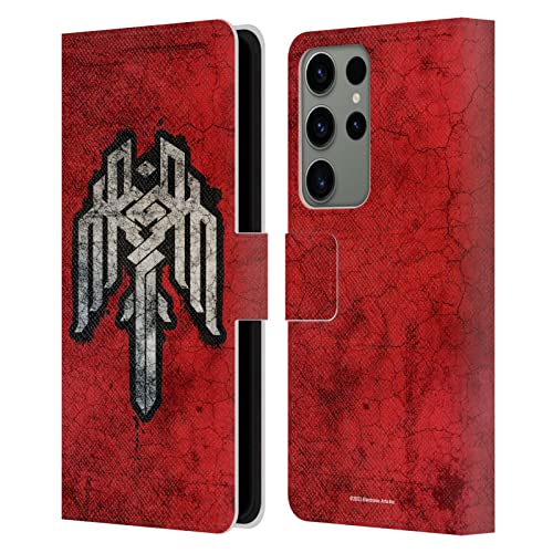 Funda Dragon Age Samsung S23 Ultra antigolpes con tapa de cuero