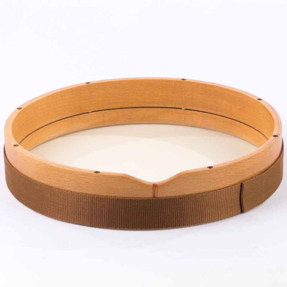 Tambour Bendir à cadre accordable de 40,6 cm – Peau de fibre