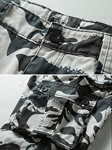 Image of AKARMY Men's Relaxed Fit Cargos