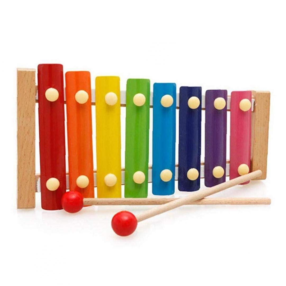 PiniceCore Childhood Xylophone for Kids, for Your Kids to Making Fun, Nuosen Wooden Musical Toy with 2 Child-safe Wood Mallets