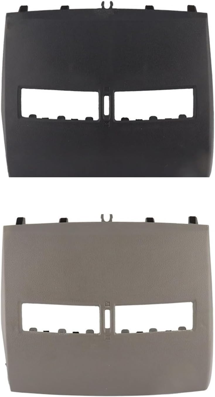 Car Finisher-Instrument Panel Cover Fit For Nissan Tiida 2005-2011 Front board Middle Conditioner Outlet Vents Cover(Black)