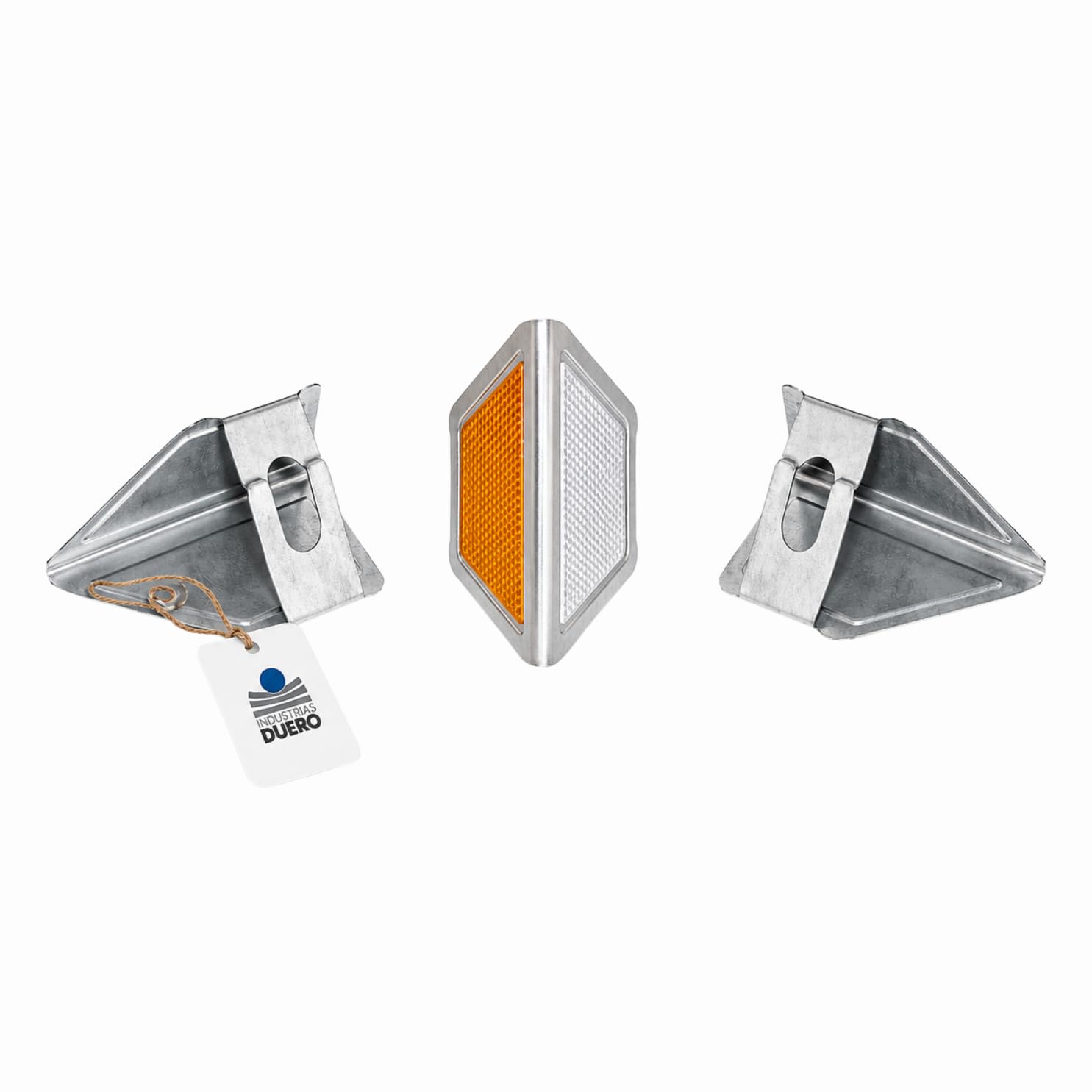 Captafaros Chapa 2 caras - Elemento reflectante RA2 (Pack de 24 Uds)