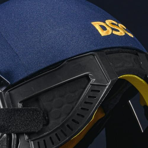 Image of DSC NEKPROTEK Neck Guard for Cricket Helmet, Color: Black, Size: Large (BSI Approved)| Material: Foam | Lightweight & Durable | Enhanced Neck Protection