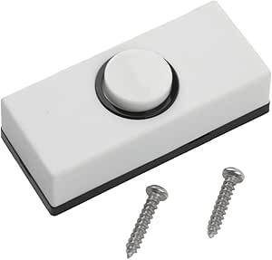 Reliable Performance Bell Push ABS Black Black Convenient Replacement Press Button Inserts Sturdy Construction - 13 - View #10