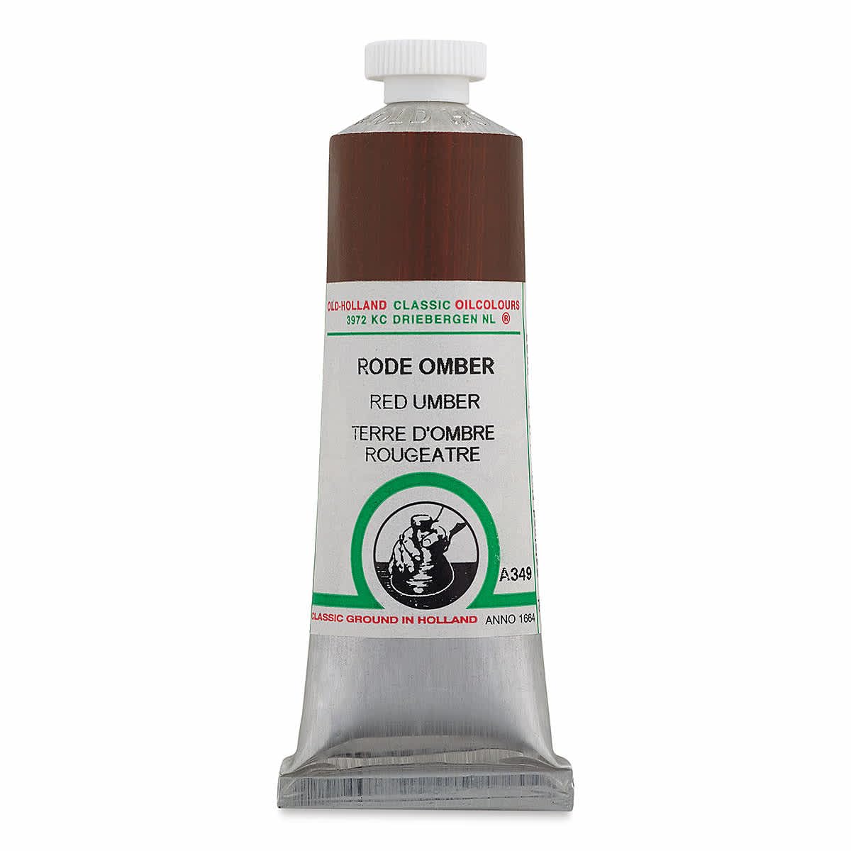 Old Holland A349 Red Umber : Classic Oil Paint : 40Ml : Red Umber
