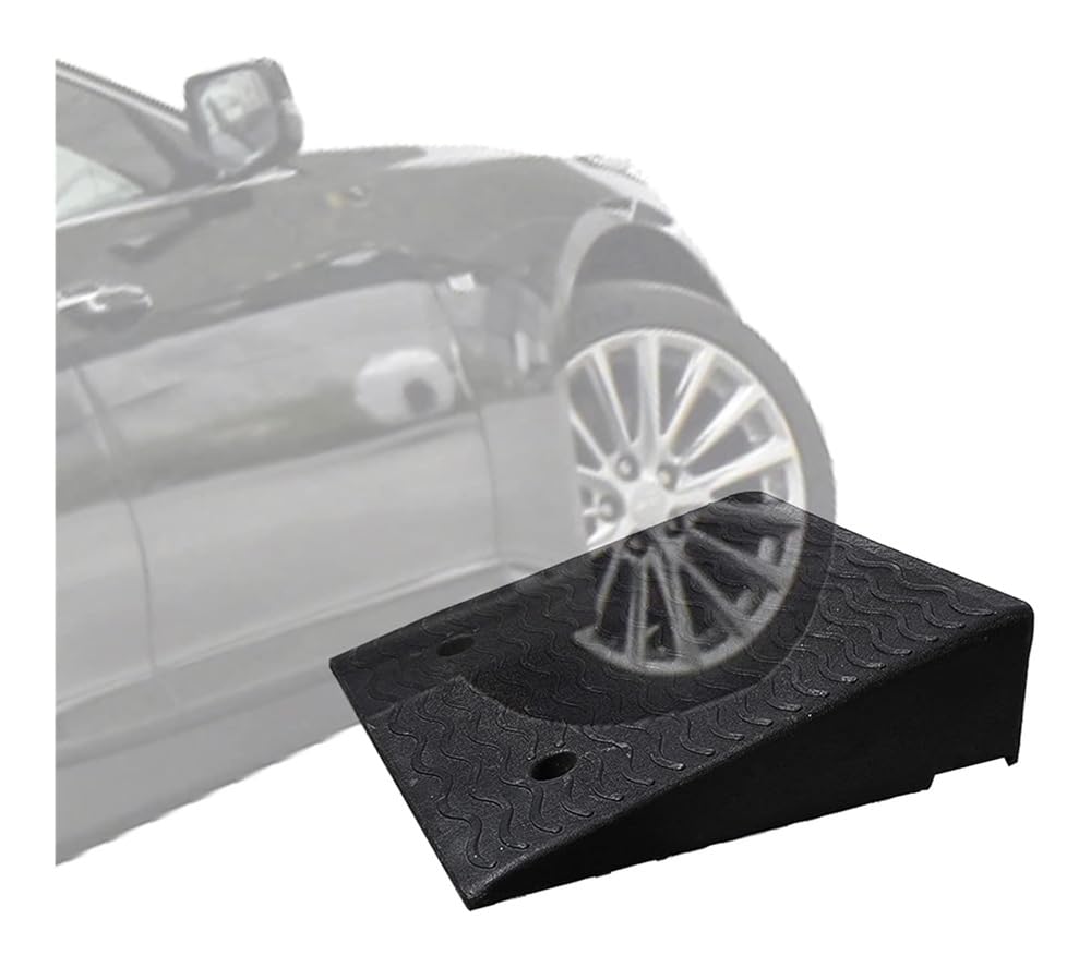 Wheelchair Ramp, Rise Threshold Ramp, Easy to move, for Truck Car Wheelchairs Lawn Mower Motorcycle Ramps(50x38x15cm)
