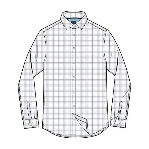 Chemise casual homme Hackett London Tattershall Chk coupe ajustée coton