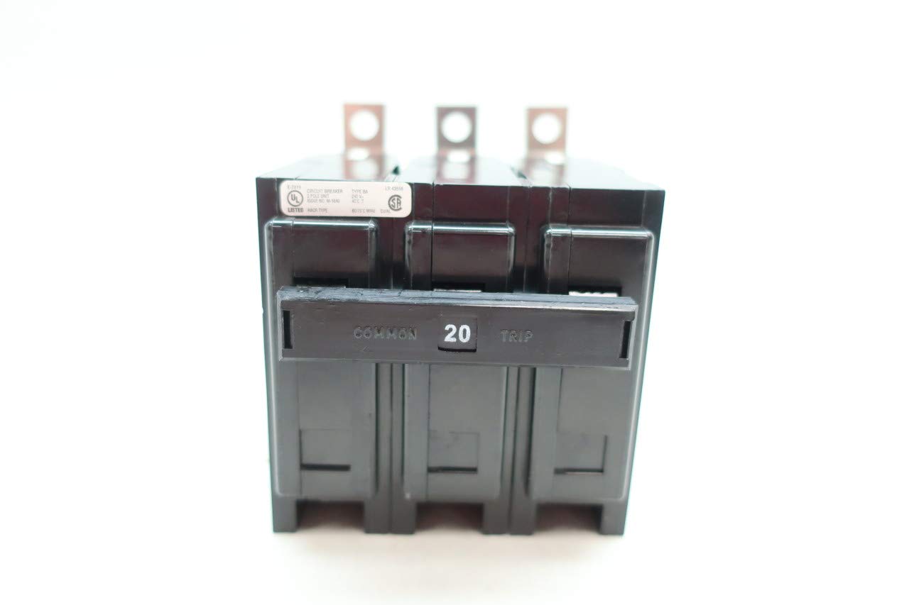 EATON BAB3020H Molded CASE Circuit Breaker 3P 20A 240V-AC