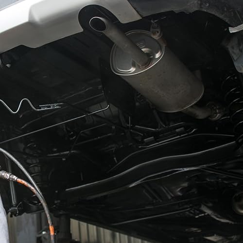 Vista 11 de Lata de 1 galón negro mate, no aerosol, preventivo de óxido, inhibidor de óxido, revestimiento a prueba de óxido, protege todos los metales