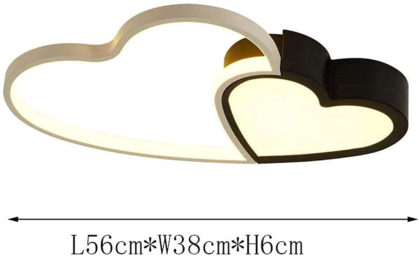 Prosta lampa sufitowa LED z aluminium Romantyczna lampa do sypialni Kreatywna osobowość Study Lamp Wick Shaped Wedding Room