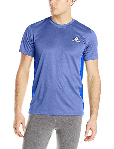 adidas Men's Performance Climacore Short Sleeve Tee, Collegiate Royal/Collegiate Royal, X-Large