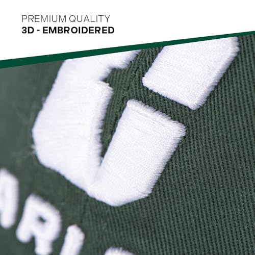 Gorra bordada University of North Carolina Charlotte Verde miniatura 3