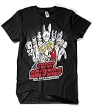 Camisetas La Colmena 774-Camiseta Super Saiyans Vs The Universe (threewood) (XS, Negro)
