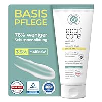 ectocare® Basispflege Creme mit 3,5% Ectoin 200ml | Bei Dermatitis, Neurodermitis & Schuppenflechte | Lindert trockene, gereizte und juckende Haut ohne Kortison | Medizinprodukt für Kinder und Babys