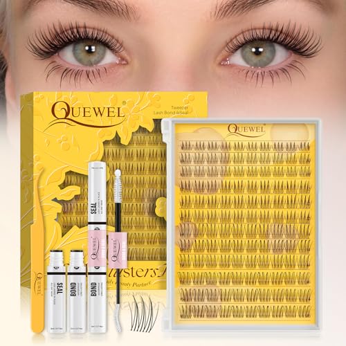 QUEWEL Natural Lash Clusters Kit