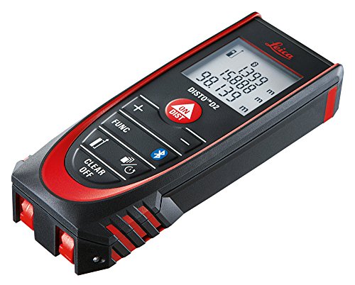 Leica DISTO D2-1 Medidor láser tamaño manejable, multicolor, talla única