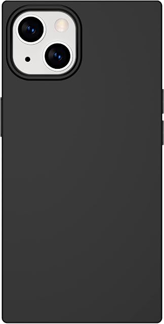 Cocomii Square iPhone 11 Case - Silicone, Slim, Matte, Soft Touch, Microfiber Lining, Anti-Scratch, Shockproof - Compatible with iPhone 11 (Black)