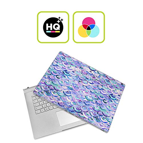 Sticker vinyle améthyste et lapis lazuli pour Microsoft Surface Pro 4/5/6