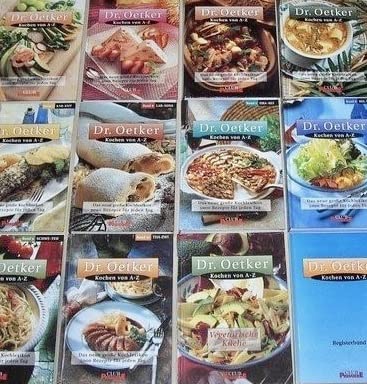 Dr. Oetker Kochen von A-Z Das neue große Kochlexikon 5000 Rezepte für jeden Tag. Band 1 bis 10 + Registerband.