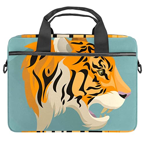 Sacoche ordinateur portable 13.3 design tigre Iguana Lizard housse bandoulière de qualité