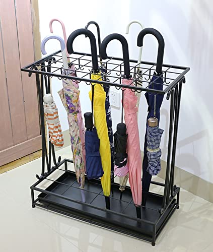 Porte-parapluies pour usage commercial résolvant l'encombrement
