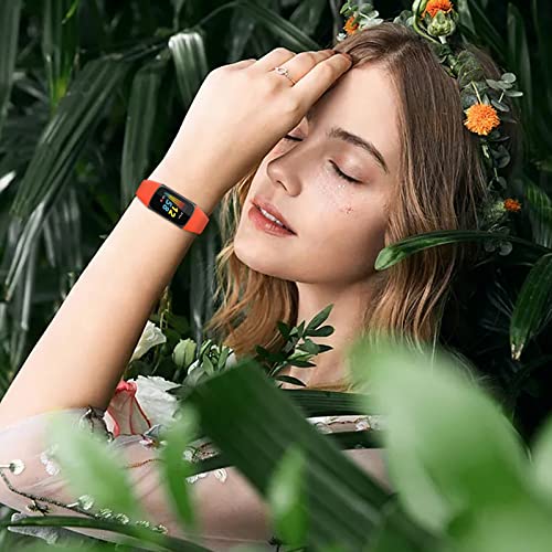 Correa deportiva de silicona compatible con Fitbit Charge 6/5 miniatura 5