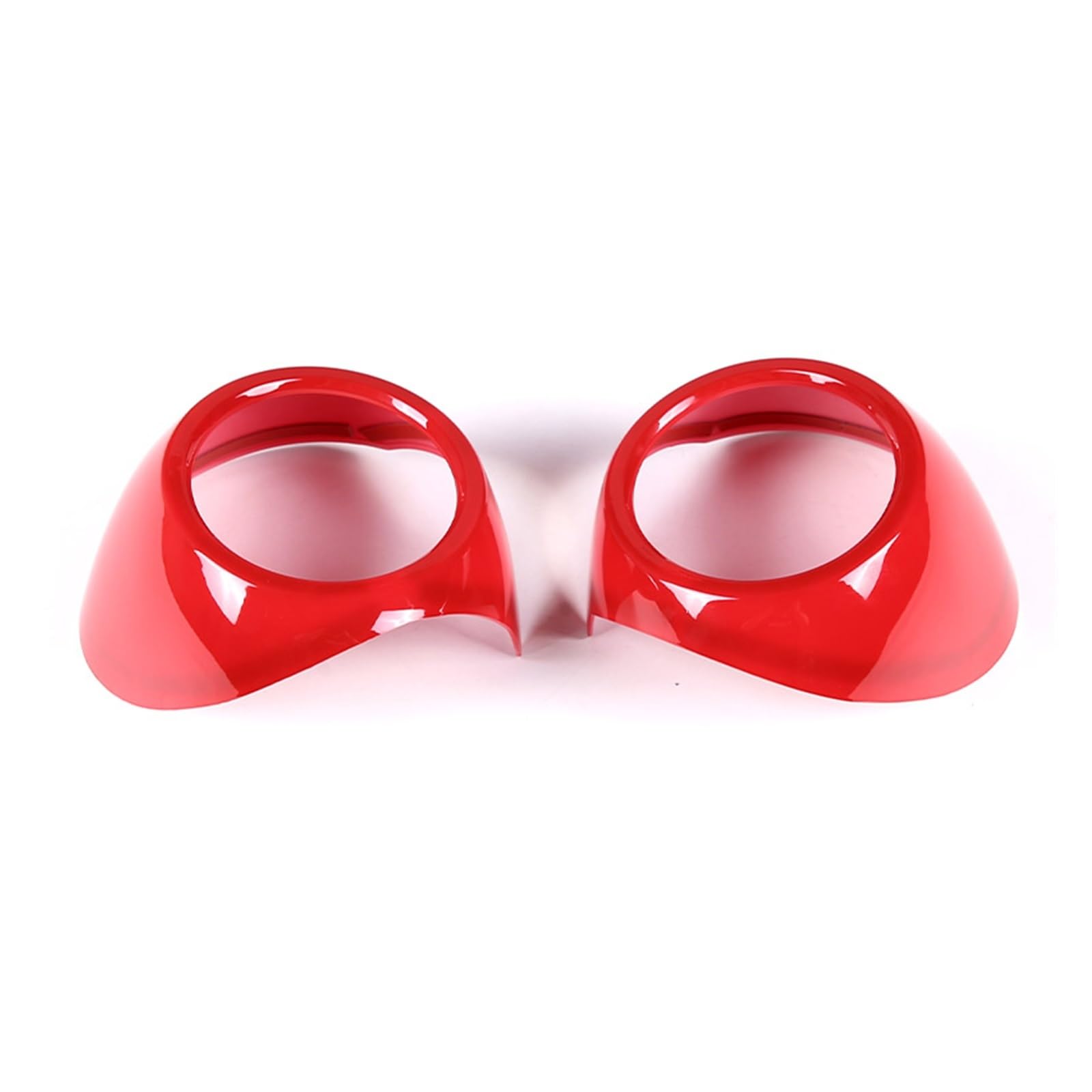 Car Trim Interior for Subaru for BRZ 2021-2024 LHD Sticker Accessories Car Air Conditioner Outlet Interior Mouldings(ABS Red)