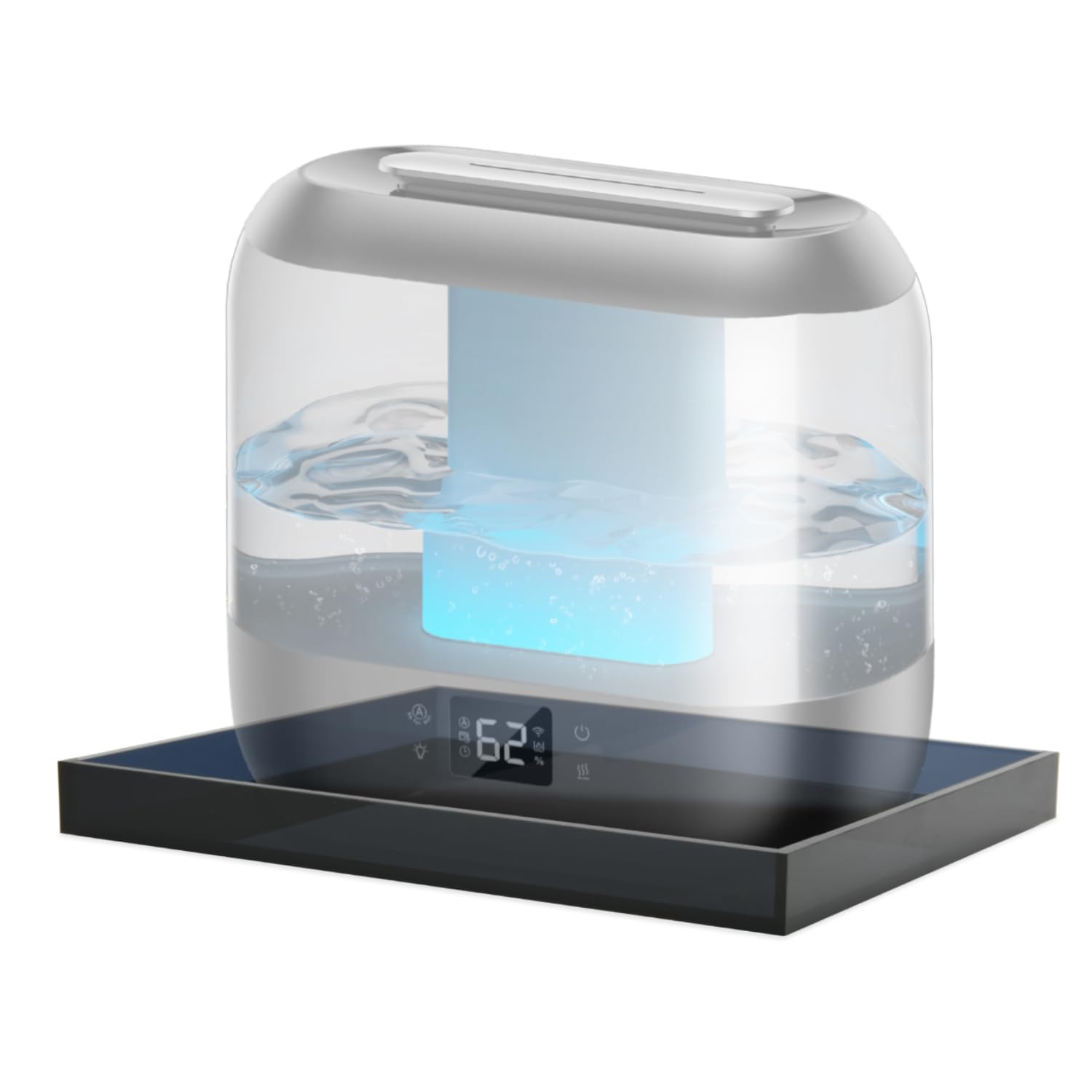 Acrylic Humidifiers Tray for Dreo Humidifier HM311 4L Tank, Leak-Proof Tank for Smart HM311S 4L, Moisture-Proof Humidifier Tray Floor (Not Include