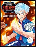  Kleuren met stickers - Mangafiguren: relax met art-therapie