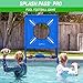 GoSports Splash Pass PRO Pool Football Game - Includes 4 Footballs, 4 Baseballs, and Ball Pump