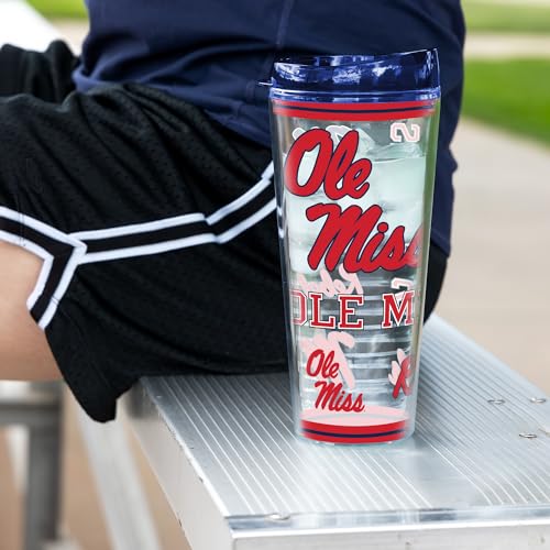Image of Rico Industries NCAA College Double Wall Mayhem 16oz Or 20oz Tritan Tumbler W Lid