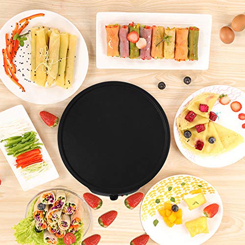 Sotech - Crepe-Maker, Crepe-Maschine, Große Platte, Material: Aluminium und Bakelit, Watt: 1000 W – Bild 7