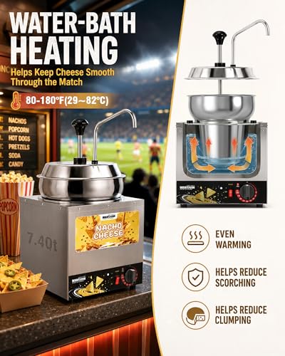 Commercial Nacho Cheese Warmer Machine