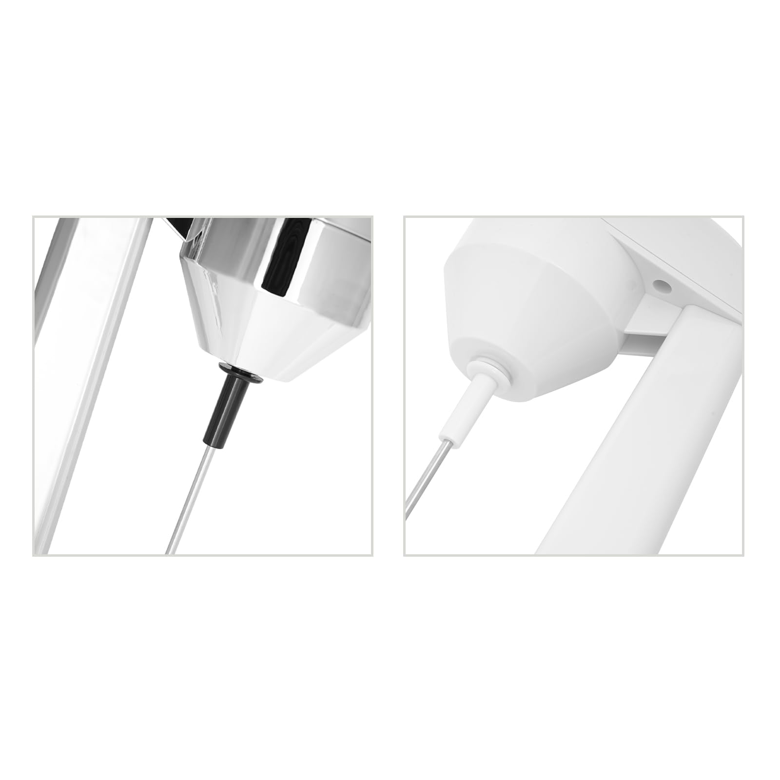 Milchshake Mixer, Getränkemixer, 22000rpm, 2 Geschwindigkeitsstufen Elektrischer Standmixer Becher 500ml für Protein-Shakes und Mixing Cocktai 100-Watt-Motor aus Reinem Kupfer (Weiß)