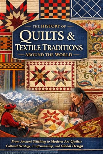 The History of Quilts & Textile Traditions Around the World: From Ancient Stitching to Modern Art Quilts: Cultural Heritage, Craftsmanship, and Global Design