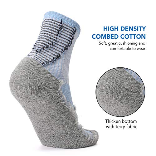 DECDEAL Meias de futebol Meias de esportes de equipe Meias de ginástica ao ar livre respiráveis e de