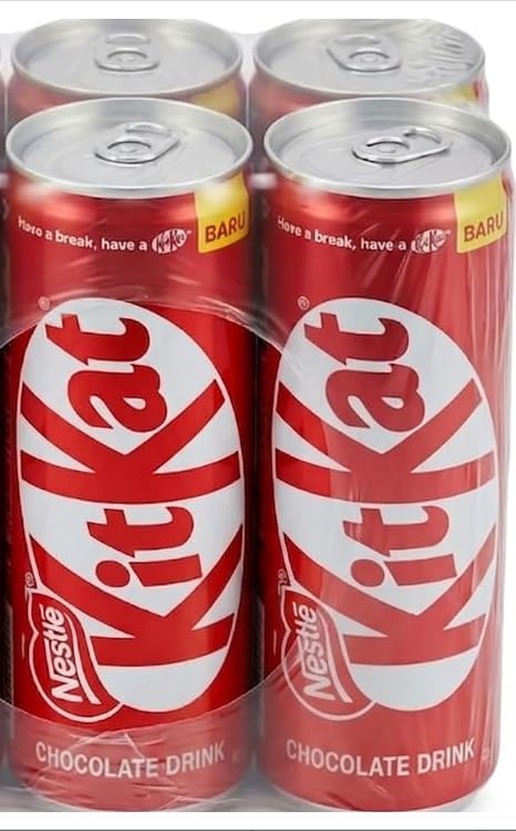 KitKat Chocolate Drink by Nestlé, Canned Beverage, by febora foods, Pack of 4 X 220ml-picture-12
