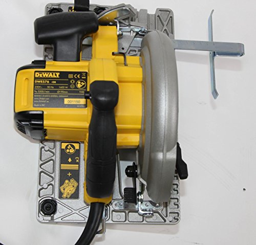 DeWalt Handkreissäge (1,350 Watt, 61 mm Schnitttiefe, Sägeblatt-Ø 190/30 mm, inkl. Schutzhauben-Aufsatz für die… – Bild 5