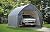 ShelterLogic Garage-in-a-Box Portable Outdoor Garage for SUV and Full-Size Trucks, All-Season Car Canopy Carport with Alpine Style Roof, 13' x 20' x 12', Gray