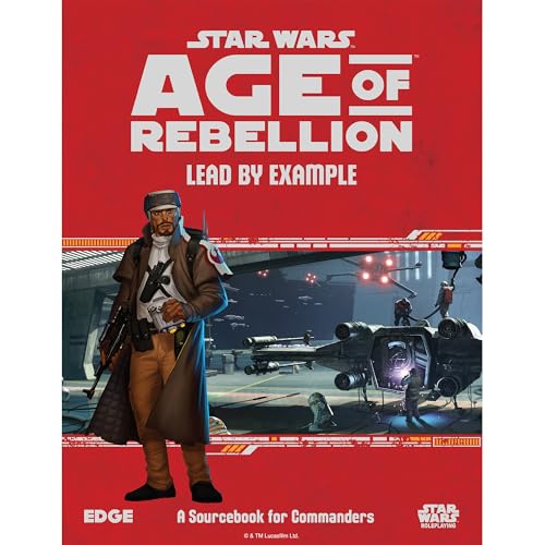 Star Wars: Age of Rebellion Lead by Example RPG libro hardcover miniatura 2