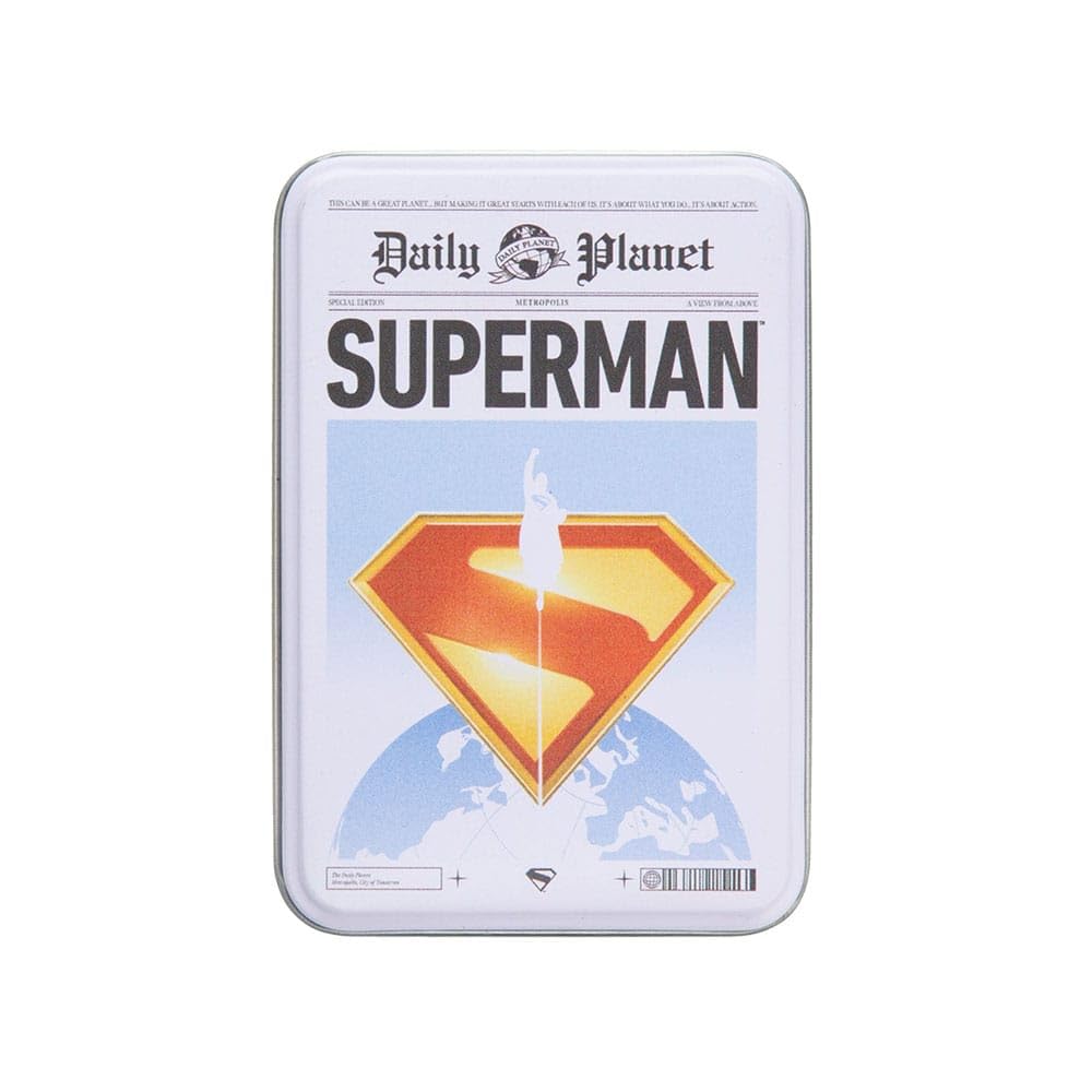 Paladone Superman Tin Playing Cards
