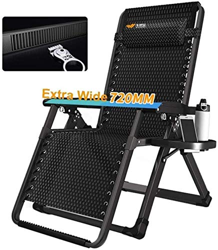 Sedia a sdraio regolabile extra larga portatile pieghevole per patio, giardino e uso esterno – Migliora il tuo comfort con reclinabile di alta qualità