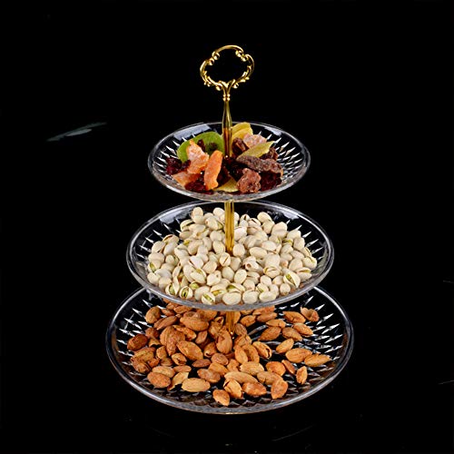 Gukasxi 8 Sets Hardware Fittings For Resin Cake Stand Mold Sun Flower 3 Tier Cake Tray Stand Fittings Hardware Holder Christmas Party Multi-Tiers Cake Fruit Cupcake Plate Stand Handle Fittings #TOP6